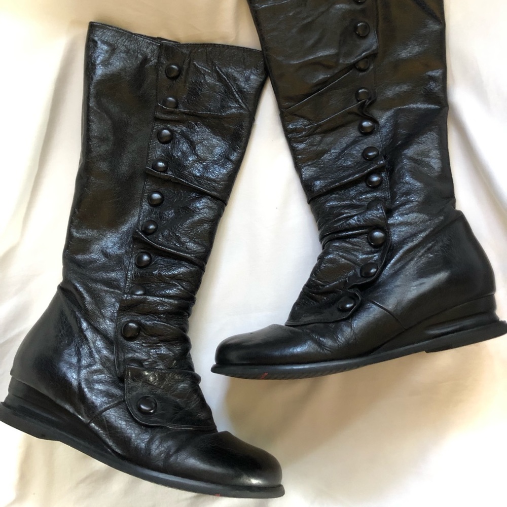 Miz Mooz BLOOM Tall Black Boots